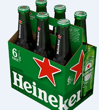 Deliver Addis - Drinks - Heineken Beer - 6x33cl Pack